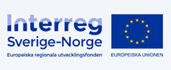EU, Norge och Sverige, Interreg logo.