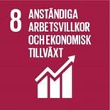 Agenda 2030 - mål 8 Anständiga arbetsvillkor och ekonomisk tillväxt