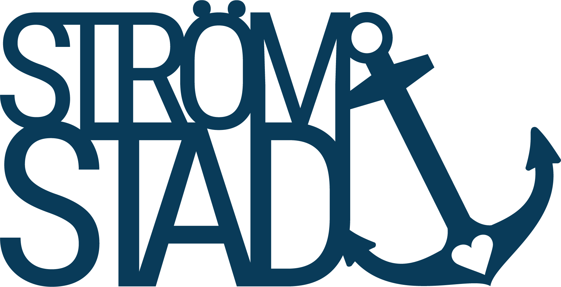 Logo med texten Strömstad.